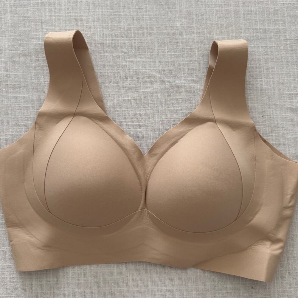 Amazon Daily Comfort Wireless Shaper Bra NWT | nude color | size L